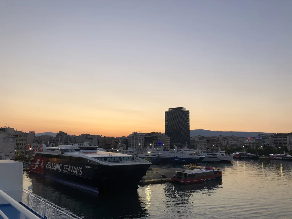 voyage en train en Grèce