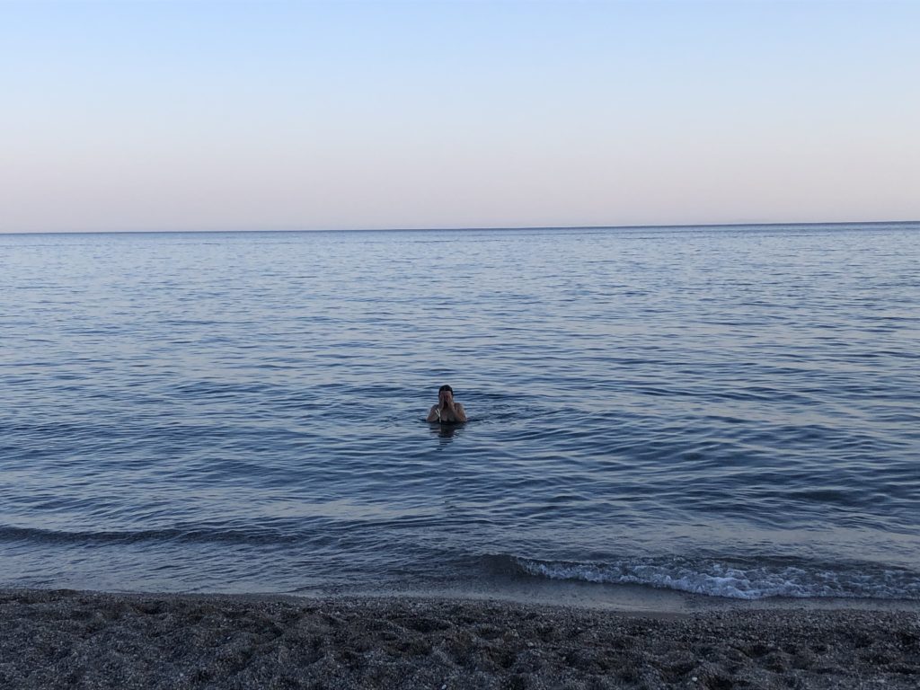 grèce bas-carbone : Samos - Plage de Kampos - Représente.org