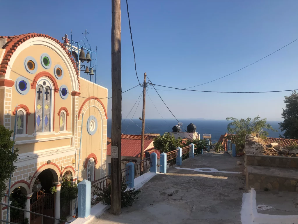 La grèce en train